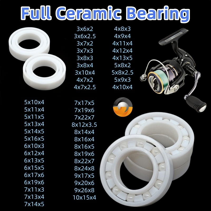 Fly Reel - 1 шт. керамические подшипники MR84CE из