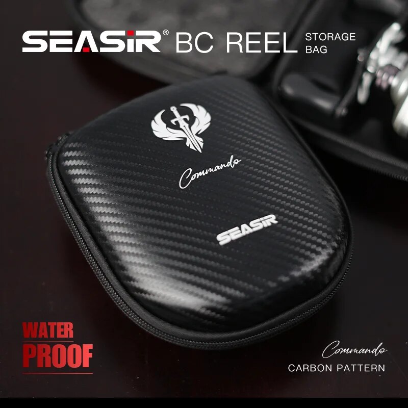 Spincast Reel - SEASIR Commando из углеродного волокна с