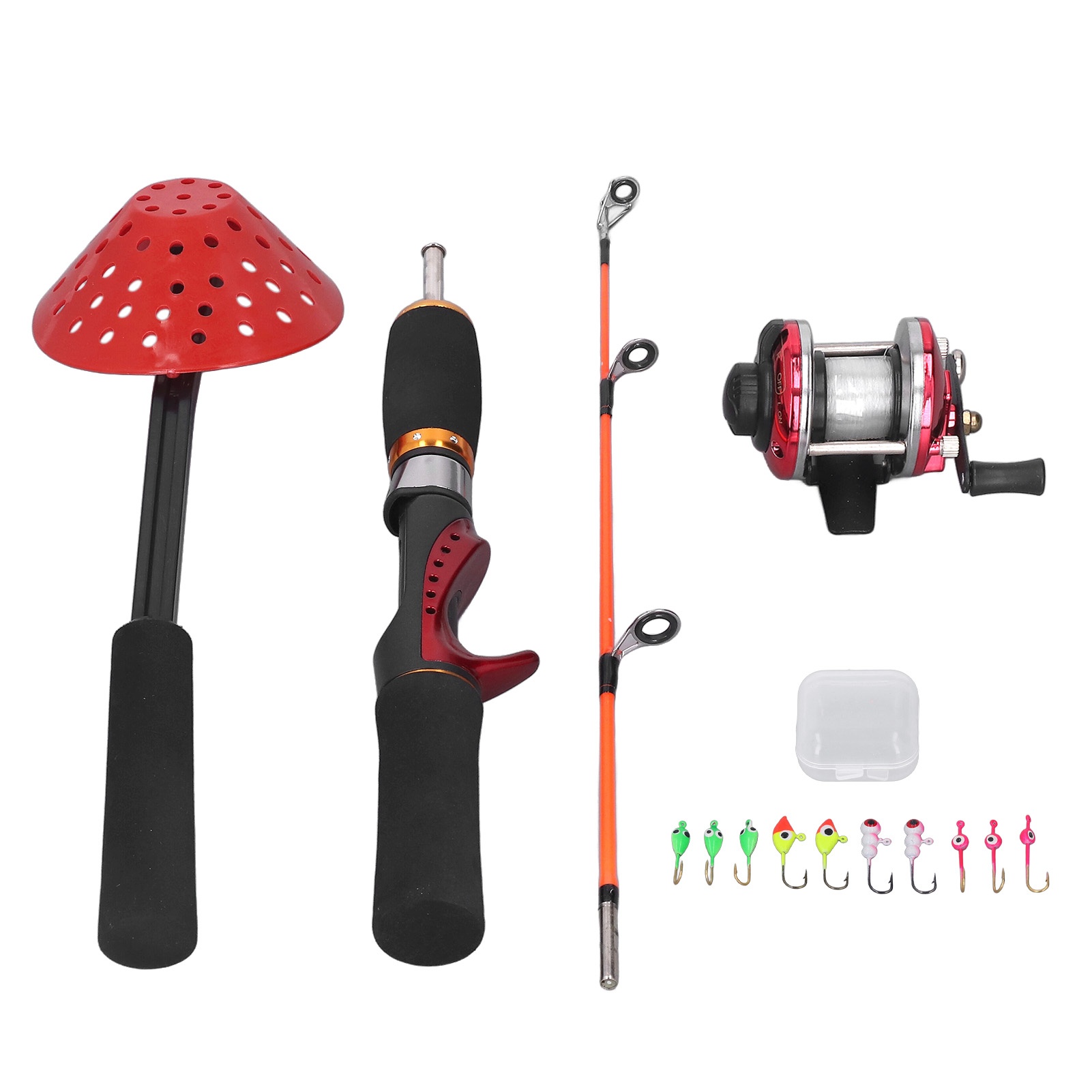 Ice Fishing Reel - Зимний набор для подледной рыбалки: удочка,