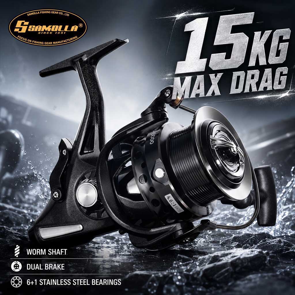 Reel Drag Knob - Катушка для спиннинга SAMOLLA с двойным