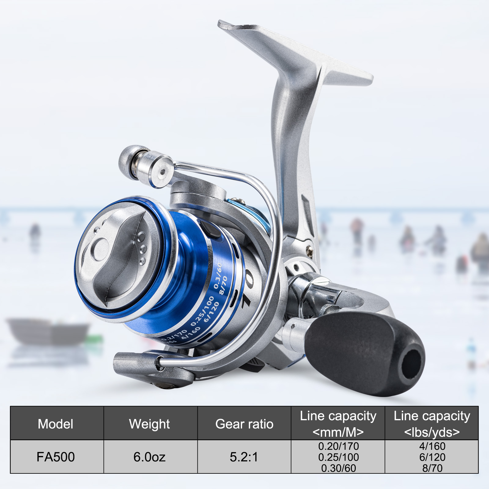 Новые катушки Goture для зимне – обзор и цена Ice Fishing Reel