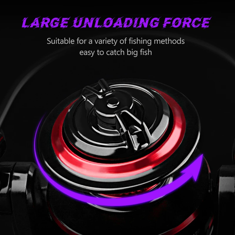 Рыболовная катушка DEUKIO 2000 – обзор и цена Reel Drag Knob