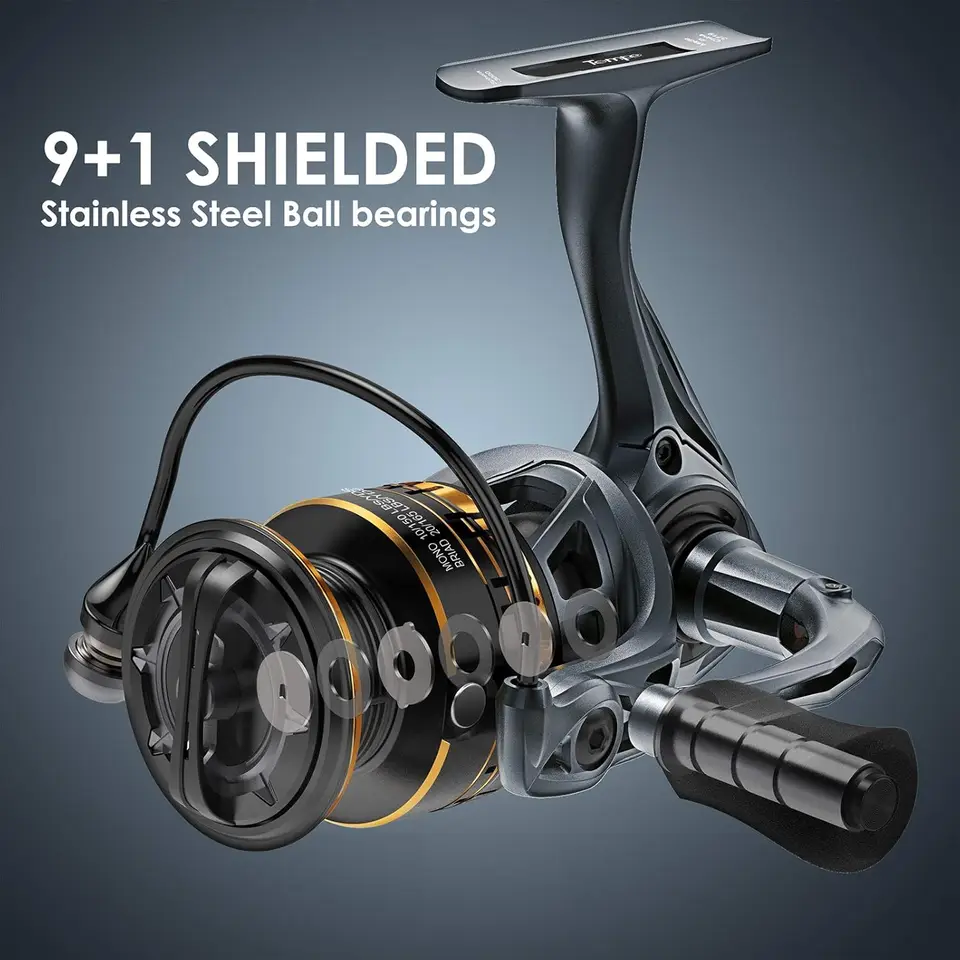Спиннинговая катушка, 9+1 подш – обзор и цена Spinning Reel
