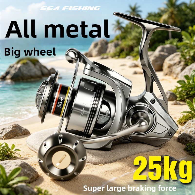 Премиальные цельнометаллически – обзор и цена Ice Fishing Reel