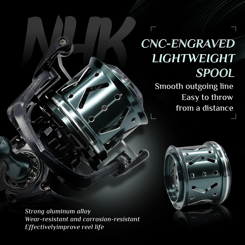 Спиннинговые катушки NHK 8000- – обзор и цена Spinning Reel